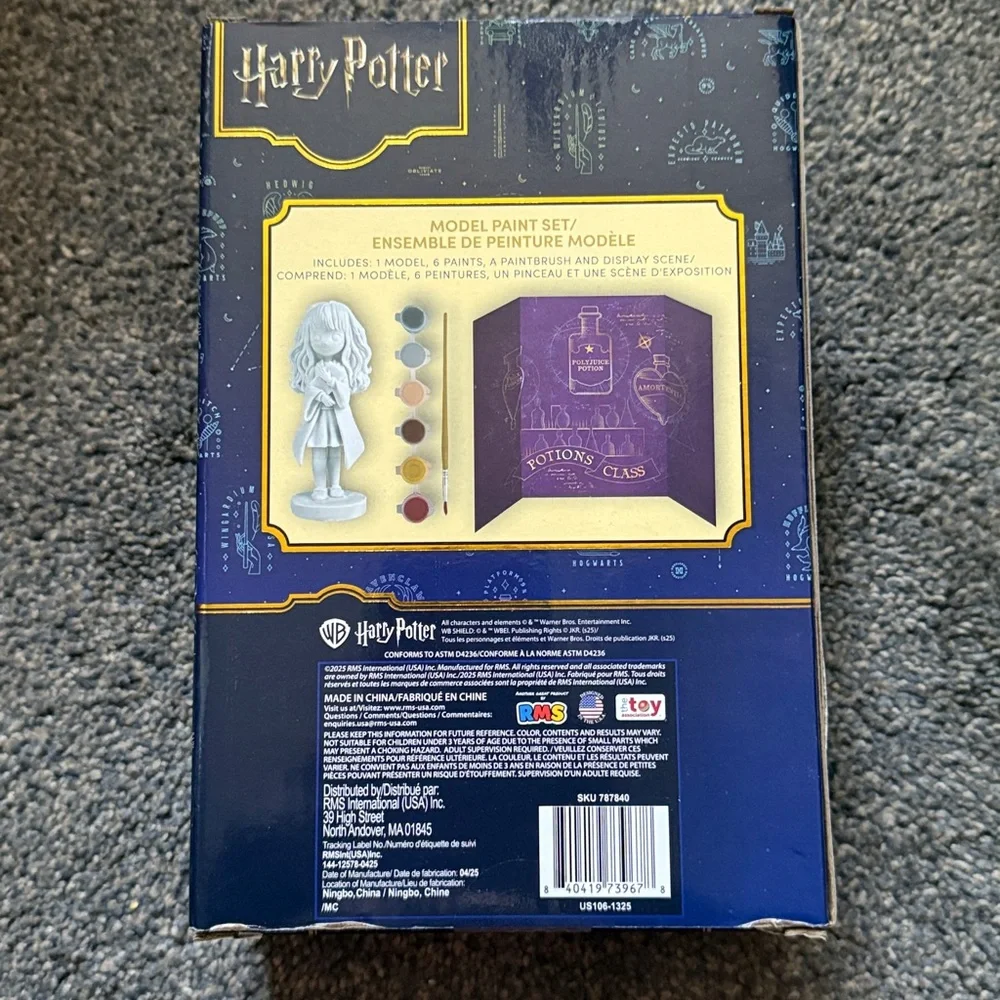 Hermione Granger from Harry Potter Model Paint Set